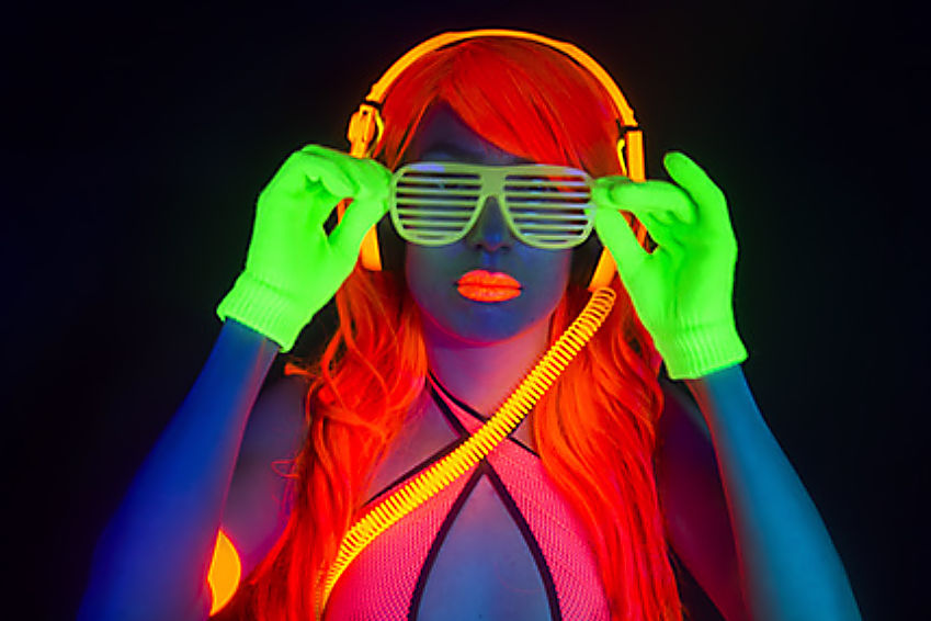 UV Glow Party Disco